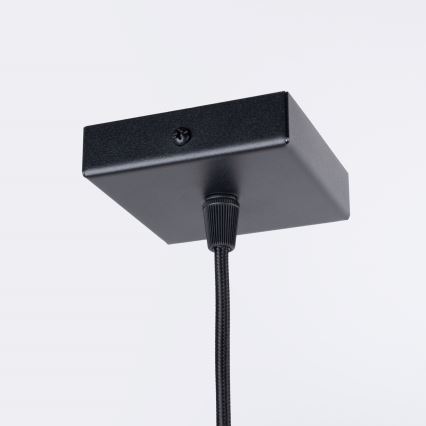 Πολύφωτο με συρματόσχοινο ARIES 1xE27/15W/230V οξιά/μπεζ