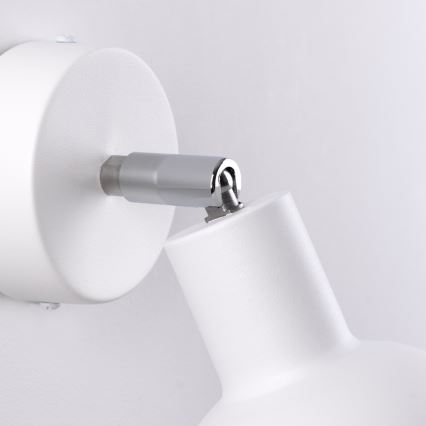 Προβολέας τοίχου ELBA 1xE27/15W/230V λευκό