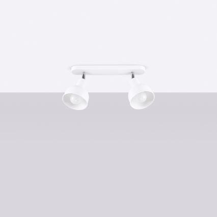 Φωτιστικό σποτ ELBA 2xE27/15W/230V λευκό