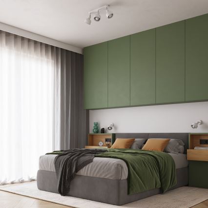 Φωτιστικό σποτ ELBA 3xE27/15W/230V λευκό