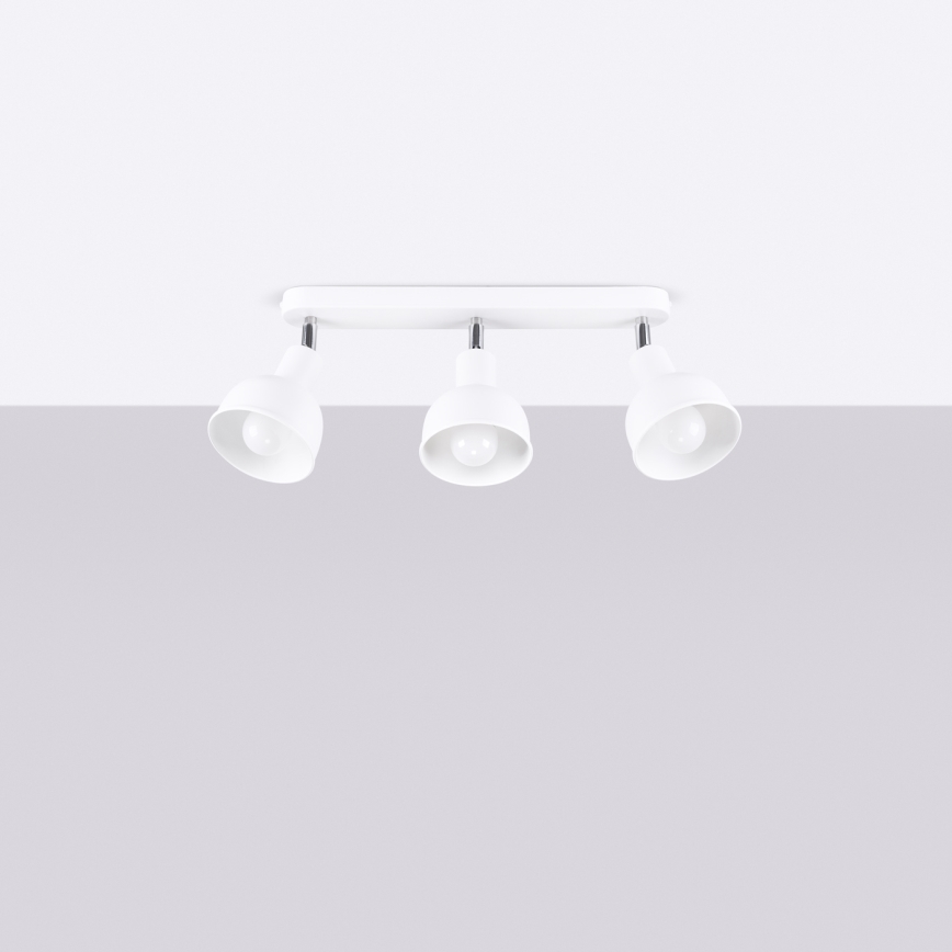 Φωτιστικό σποτ ELBA 3xE27/15W/230V λευκό