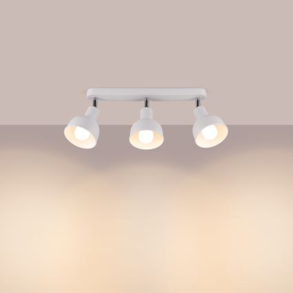 Φωτιστικό σποτ ELBA 3xE27/15W/230V λευκό