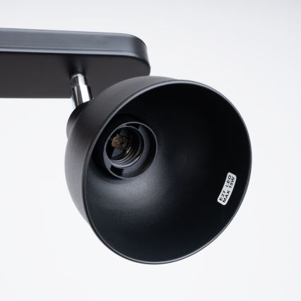 Φωτιστικό σποτ ELBA 2xE27/15W/230V μαύρο