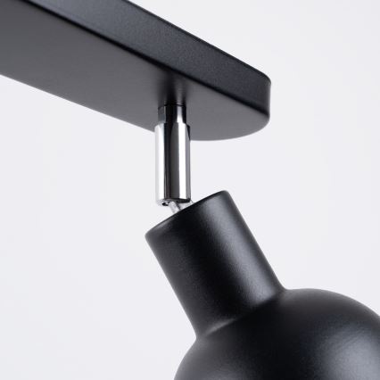 Φωτιστικό σποτ ELBA 2xE27/15W/230V μαύρο