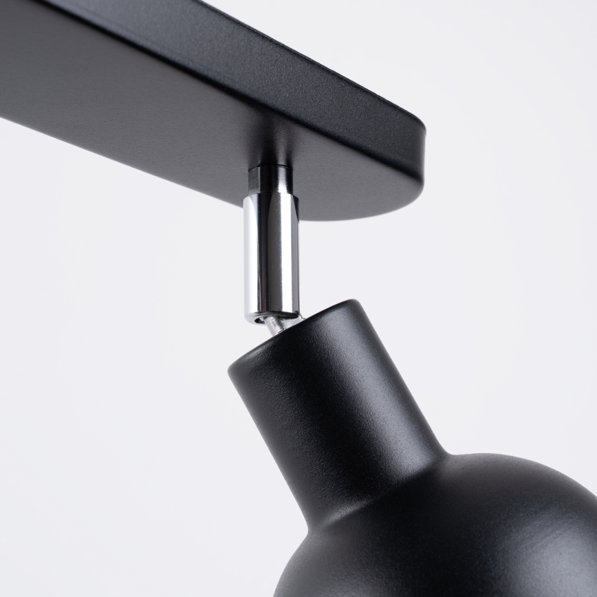 Φωτιστικό σποτ ELBA 2xE27/15W/230V μαύρο