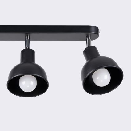 Φωτιστικό σποτ ELBA 3xE27/15W/230V μαύρο