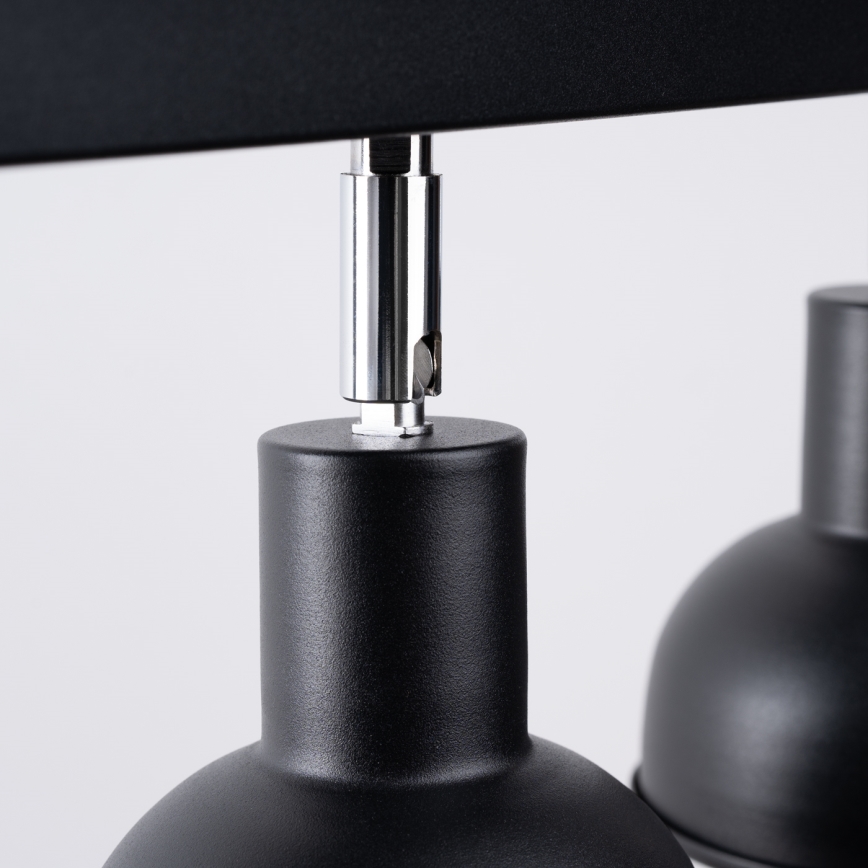 Φωτιστικό σποτ ELBA 3xE27/15W/230V μαύρο