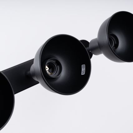 Φωτιστικό σποτ ELBA 3xE27/15W/230V μαύρο