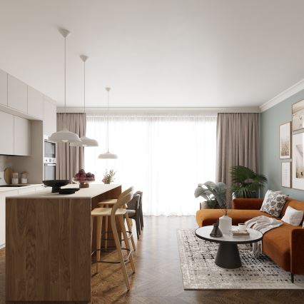 Πολύφωτο με συρματόσχοινο FRIKA 1xE27/15W/230V διάμετρος 34 cm λευκό