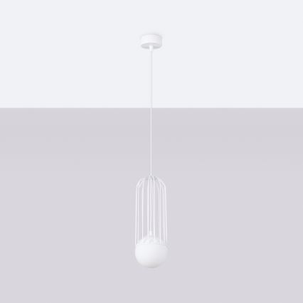 Κρεμαστό φωτιστικό οροφής BRINA 1xG9/8W/230V λευκό