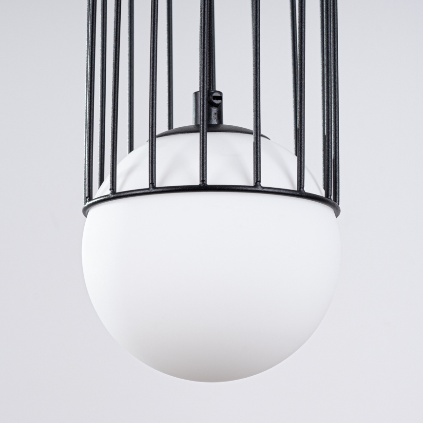 Κρεμαστό φωτιστικό οροφής BRINA 1xG9/8W/230V μαύρο