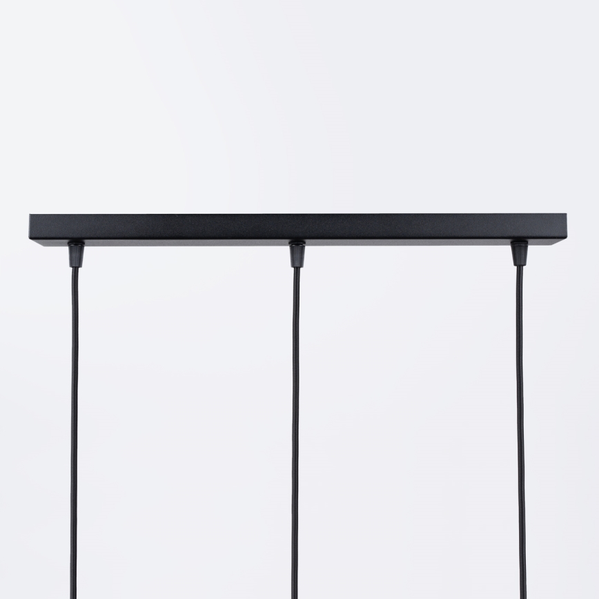 Κρεμαστό φωτιστικό οροφής BRINA 3xG9/8W/230V μαύρο