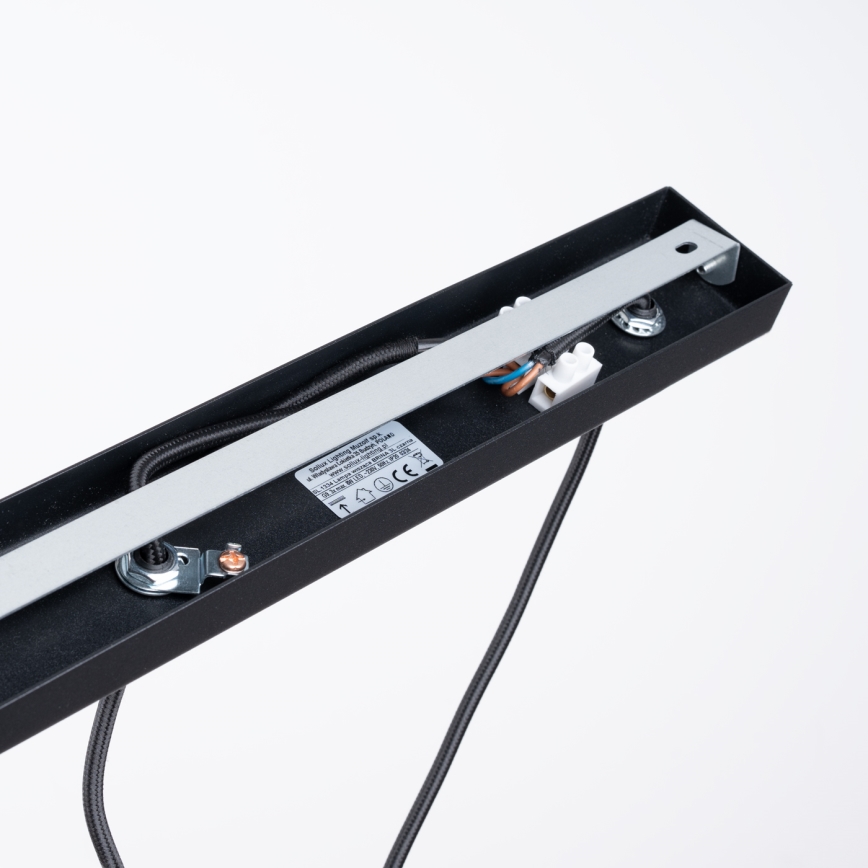 Κρεμαστό φωτιστικό οροφής BRINA 3xG9/8W/230V μαύρο