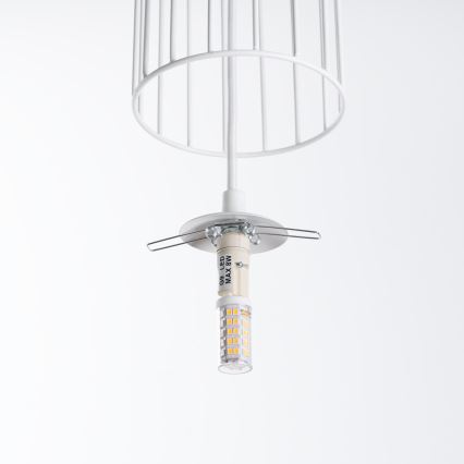 Κρεμαστό φωτιστικό οροφής BRINA 3xG9/8W/230V λευκό
