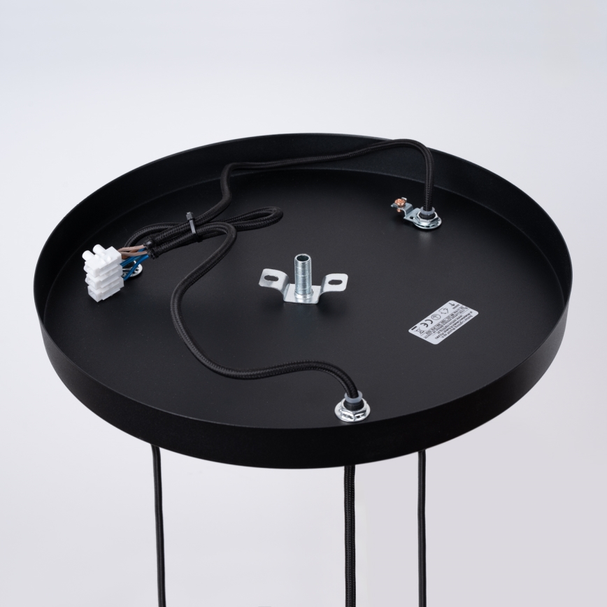 Κρεμαστό φωτιστικό οροφής BRINA 3xG9/8W/230V μαύρο