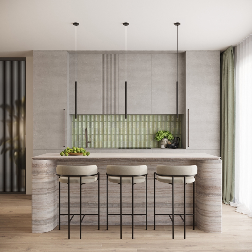 Κρεμαστό φωτιστικό οροφής ARCHE 1xG9/8W/230V μαύρο