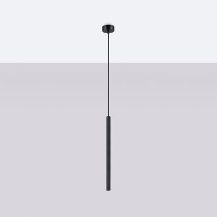 Κρεμαστό φωτιστικό οροφής ARCHE 1xG9/8W/230V μαύρο