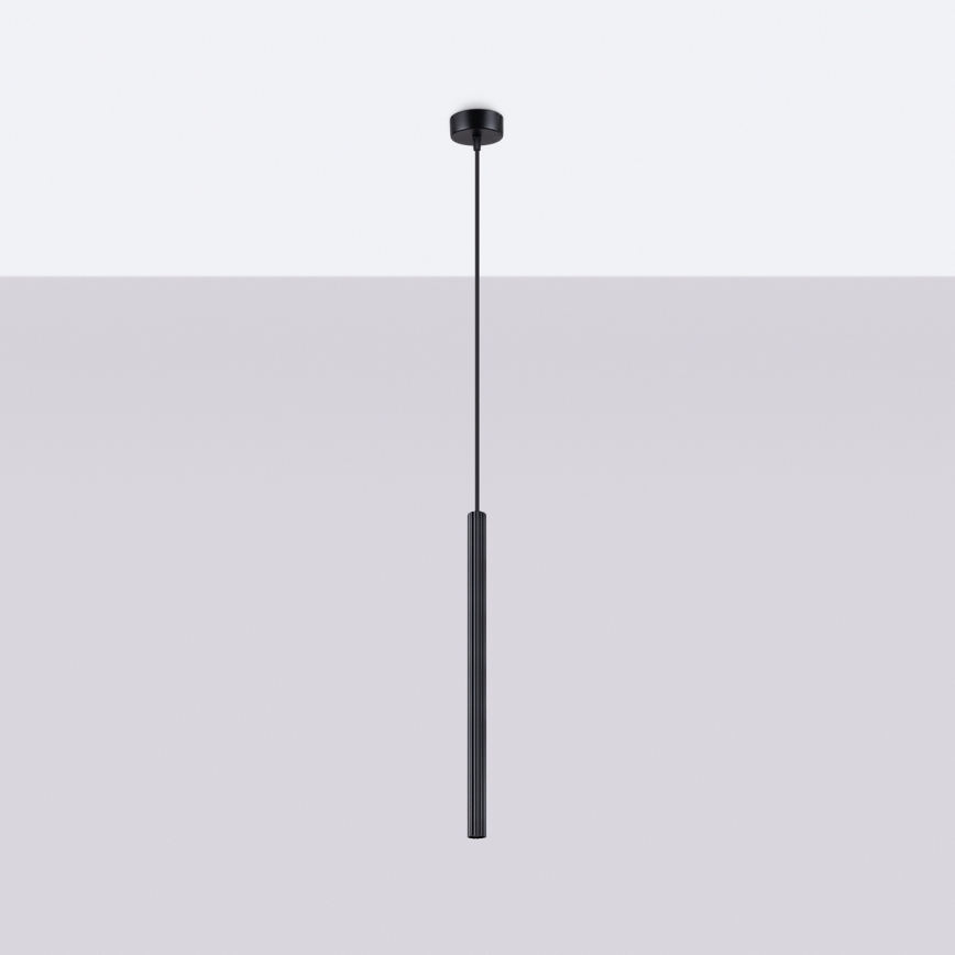 Κρεμαστό φωτιστικό οροφής ARCHE 1xG9/8W/230V μαύρο