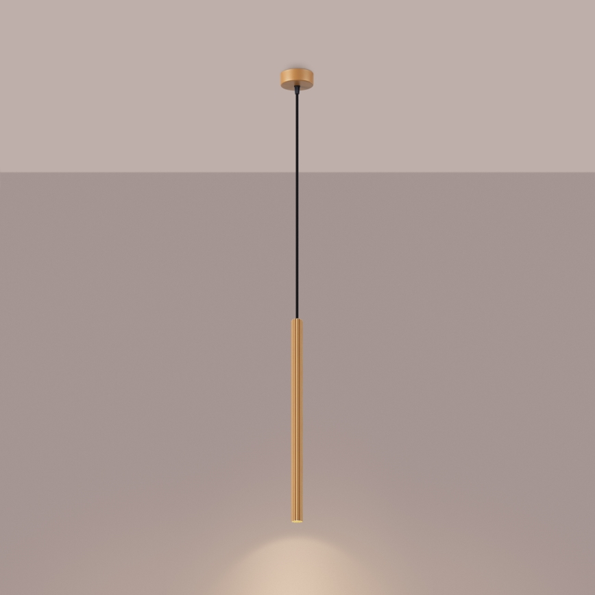 Κρεμαστό φωτιστικό οροφής ARCHE 1xG9/8W/230V χρυσαφί