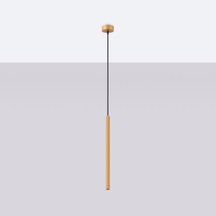 Κρεμαστό φωτιστικό οροφής ARCHE 1xG9/8W/230V χρυσαφί