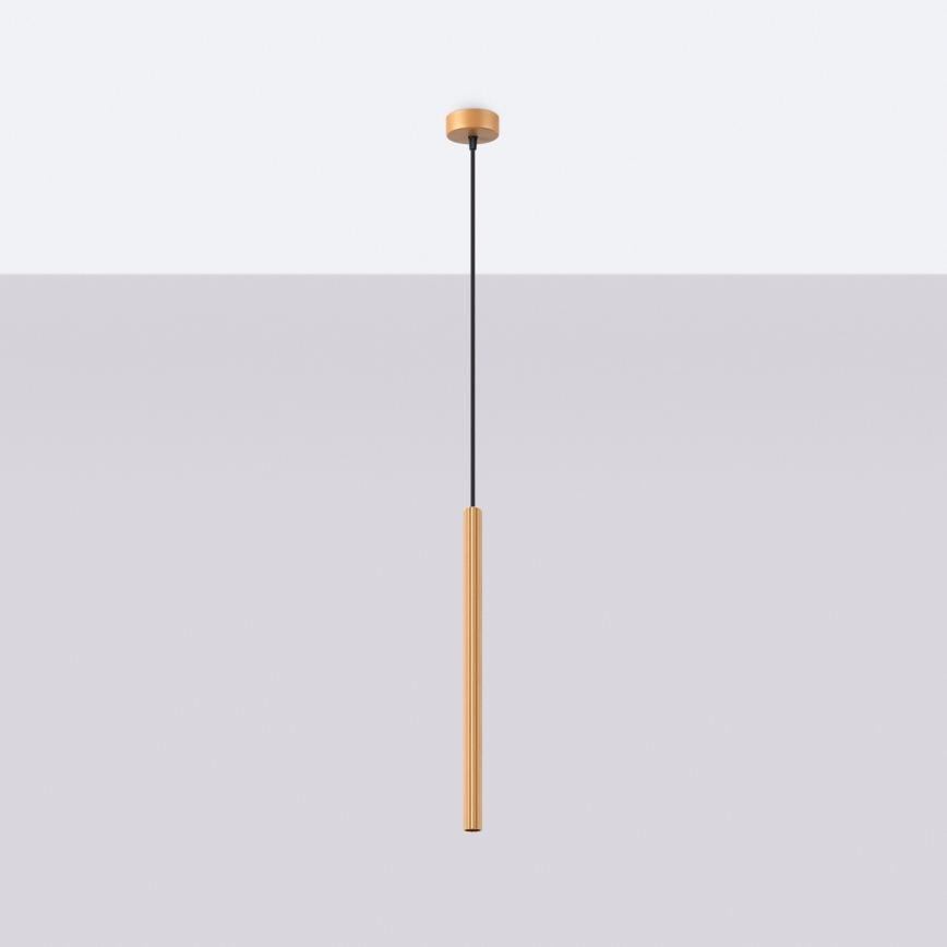 Κρεμαστό φωτιστικό οροφής ARCHE 1xG9/8W/230V χρυσαφί