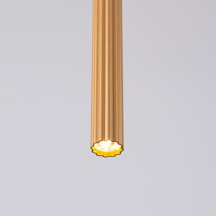 Κρεμαστό φωτιστικό οροφής ARCHE 1xG9/8W/230V χρυσαφί