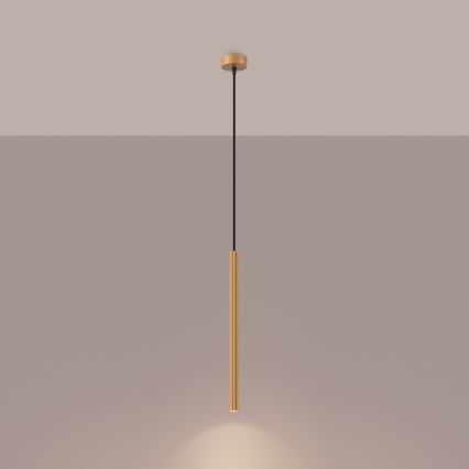 Κρεμαστό φωτιστικό οροφής ARCHE 1xG9/8W/230V χρυσαφί