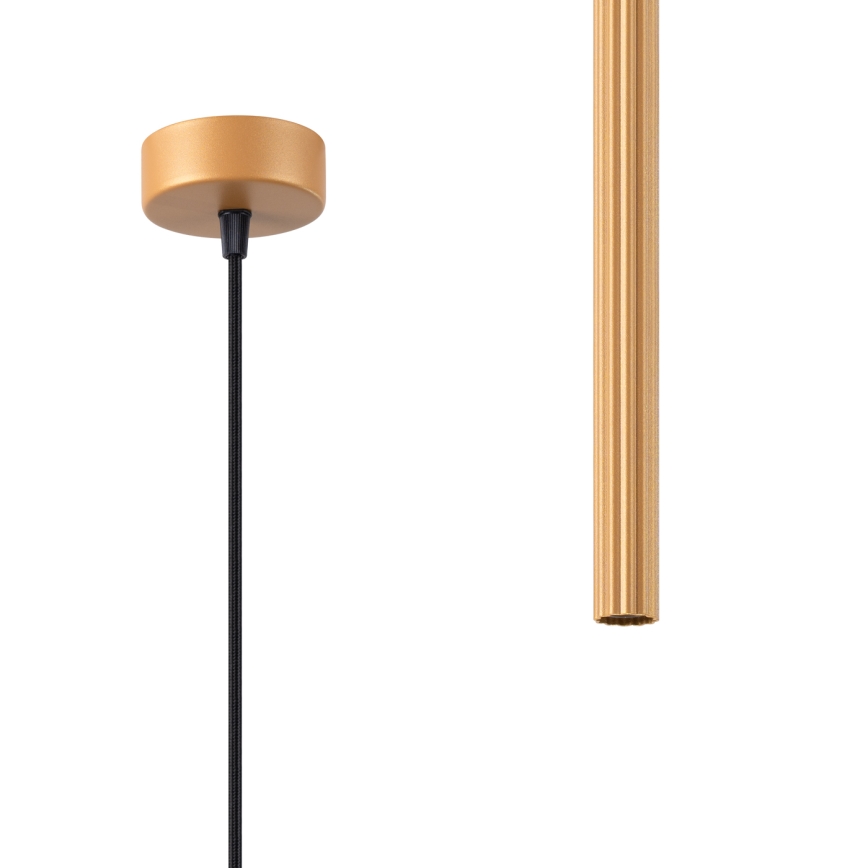 Κρεμαστό φωτιστικό οροφής ARCHE 1xG9/8W/230V χρυσαφί