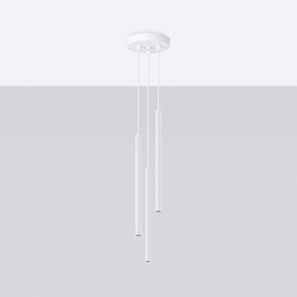 Κρεμαστό φωτιστικό οροφής ARCHE 3xG9/8W/230V λευκό