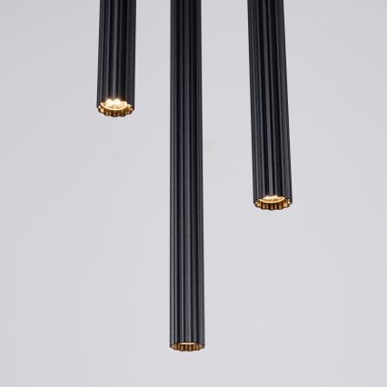 Κρεμαστό φωτιστικό οροφής ARCHE 3xG9/8W/230V μαύρο