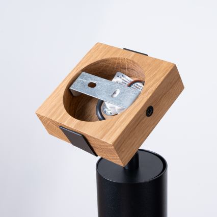 Προβολέας τοίχου FAGER 1xGU10/10W/230V μαύρο