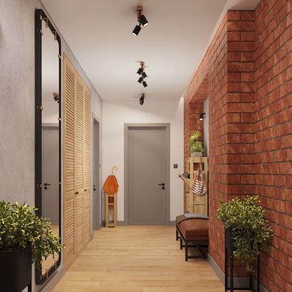 Φωτιστικό σποτ FAGER 2xGU10/10W/230V μαύρο