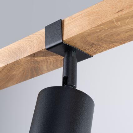 Φωτιστικό σποτ FAGER 3xGU10/10W/230V μαύρο