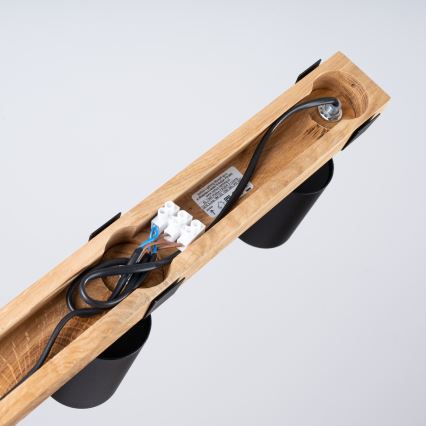 Φωτιστικό σποτ FAGER 3xGU10/10W/230V μαύρο