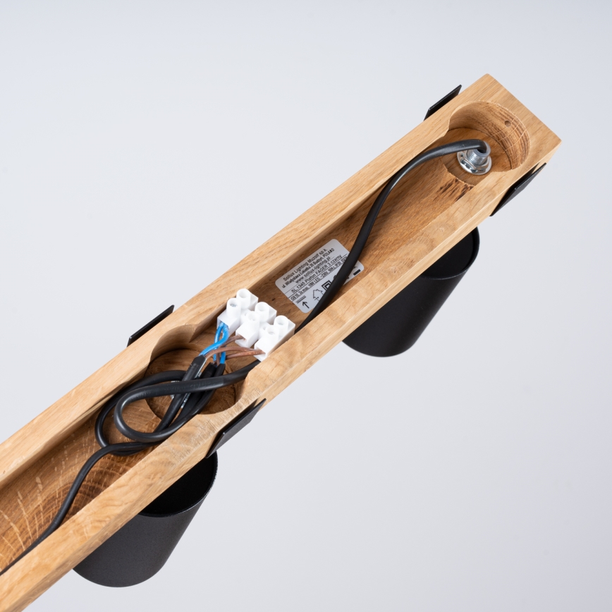 Φωτιστικό σποτ FAGER 3xGU10/10W/230V μαύρο