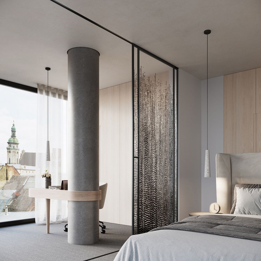 Κρεμαστό φωτιστικό οροφής ELECTRA 1xGU10/10W/230V τσιμέντο/γκρι