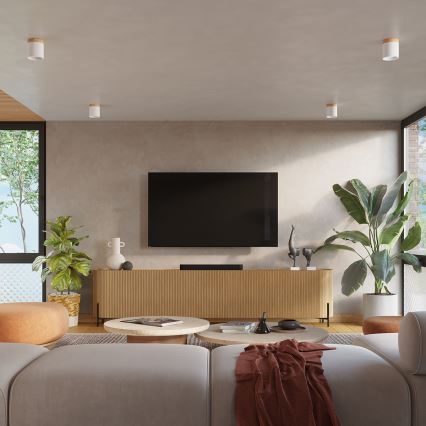 Φωτιστικό σποτ RIF 1xGU10/10W/230V διάμετρος 12 cm λευκό