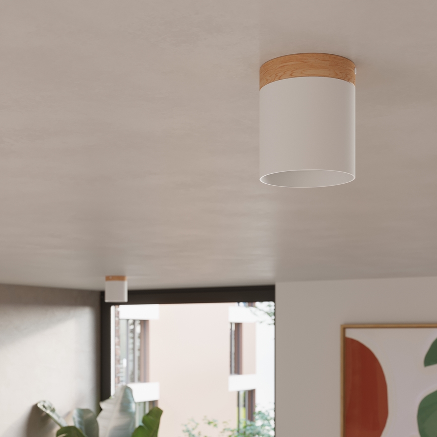 Φωτιστικό σποτ RIF 1xGU10/10W/230V διάμετρος 12 cm λευκό