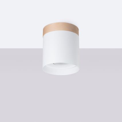 Φωτιστικό σποτ RIF 1xGU10/10W/230V διάμετρος 12 cm λευκό