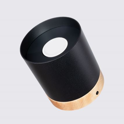Φωτιστικό σποτ RIF 1xGU10/10W/230V διάμετρος 12 cm μαύρο