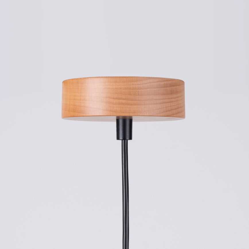 Πολύφωτο με συρματόσχοινο MARION 1xE27/15W/230V διάμετρος 29,5 cm μαύρο