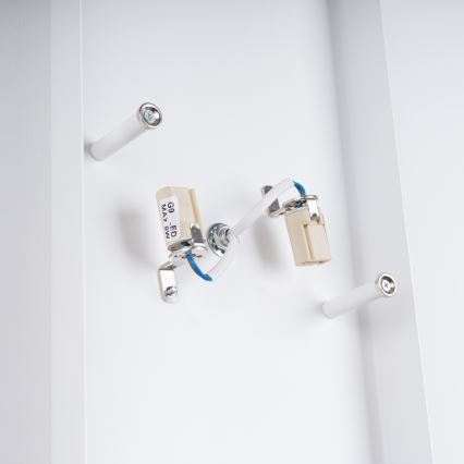 Φωτιστικό τοίχου DURLIN 2xG9/8W/230V λευκό