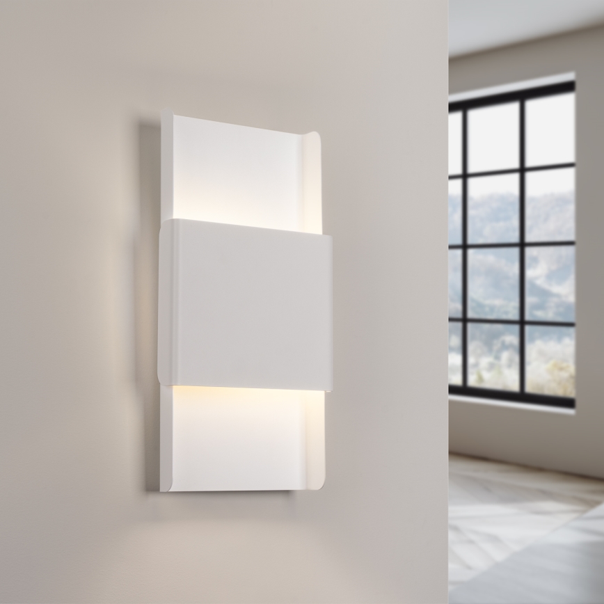 Φωτιστικό τοίχου DURLIN 2xG9/8W/230V λευκό