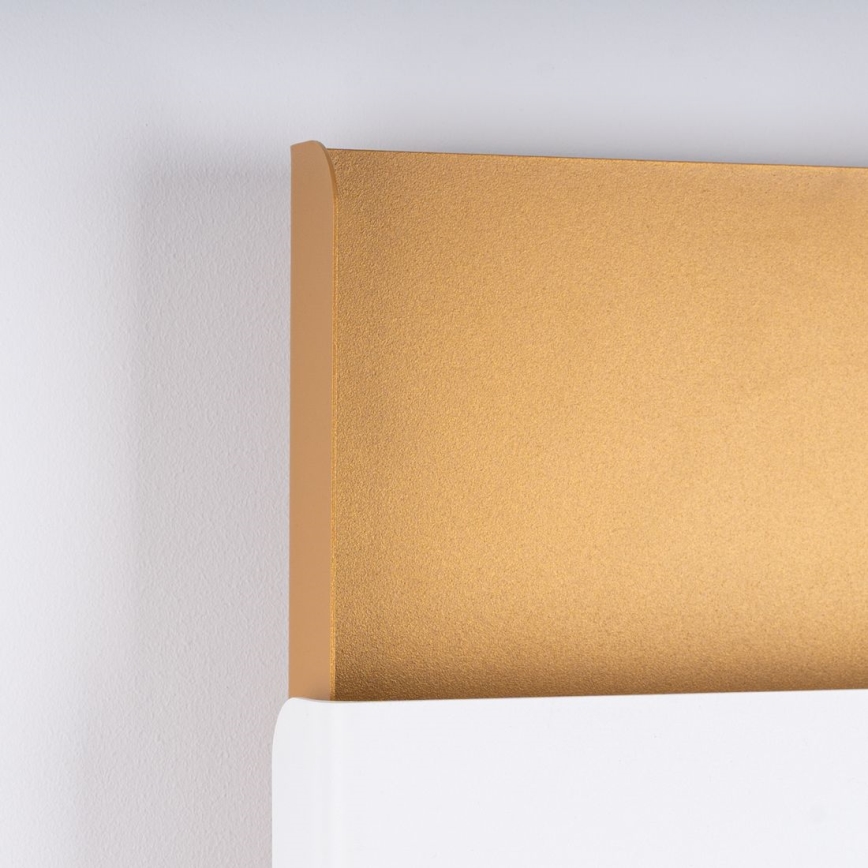 Φωτιστικό τοίχου DURLIN 2xG9/8W/230V χρυσαφί/λευκό