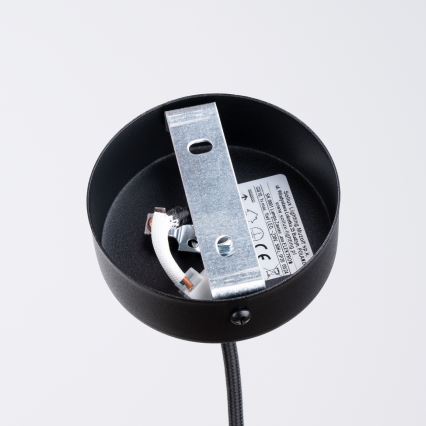 Κρεμαστό φωτιστικό οροφής ELECTRA 1xGU10/10W/230V τσιμέντο/μαύρο