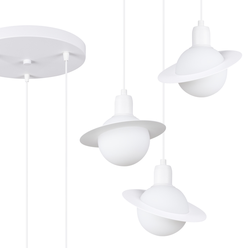 Κρεμαστό φωτιστικό οροφής HYPERION 3xG9/8W/230V λευκό