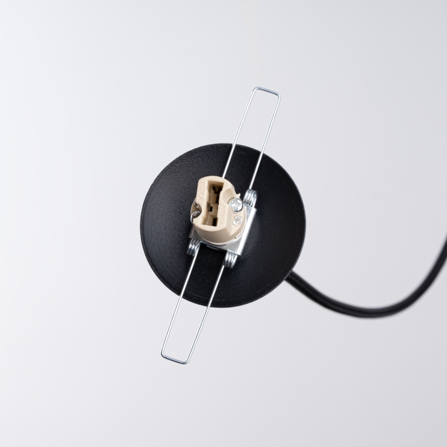 Κρεμαστό φωτιστικό οροφής HYPERION 1xG9/8W/230V μαύρο