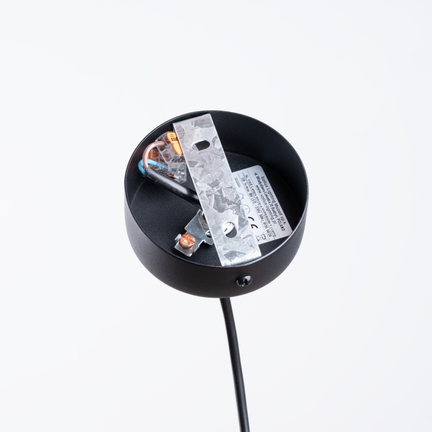 Κρεμαστό φωτιστικό οροφής HYPERION 1xG9/8W/230V μαύρο