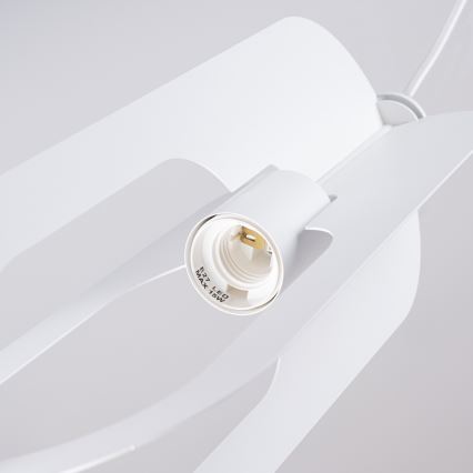 Κρεμαστό φωτιστικό οροφής NICUS 1xE27/15W/230V λευκό