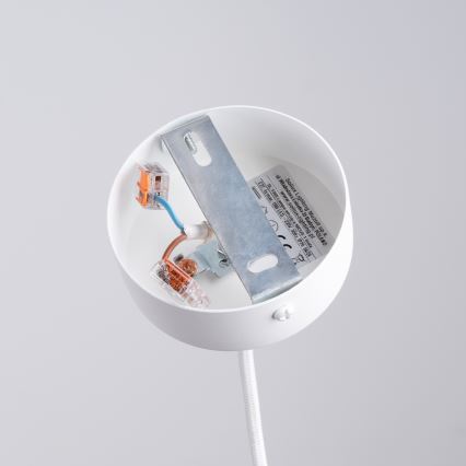 Κρεμαστό φωτιστικό οροφής NICUS 1xE27/15W/230V λευκό